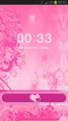 Play GO Locker Theme flowers pink 