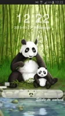 Play GO Locker Theme Panda 