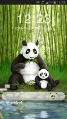 Play GO Locker Theme Panda 
