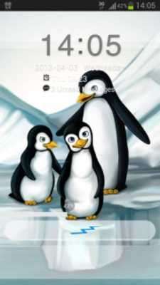 Play GO Locker Theme penguins 