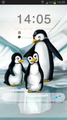 Play GO Locker Theme penguins 