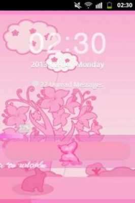 Play GO Locker Theme Pink Rabbit 