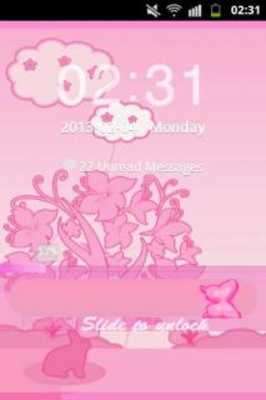 Play GO Locker Theme Pink Rabbit 