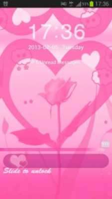 Play GO Locker Theme Pink Valentine 