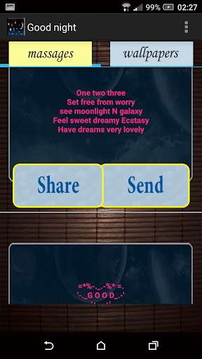 Play APK Good Night and happy dreams  and enjoy Good Night and happy dreams with UptoPlay com.messages_wallpaper.goodnight