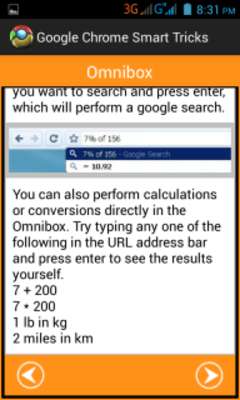 Play Google Chrome Smart Tricks 