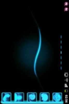 Play GO Theme Launcher EX Blue 