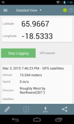 Play GPS Logger for Android 