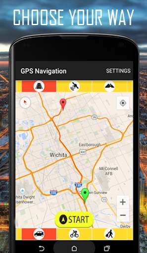 Play APK GPS Navigation  and enjoy GPS Navigation with UptoPlay com.sspdev.gpsnavi