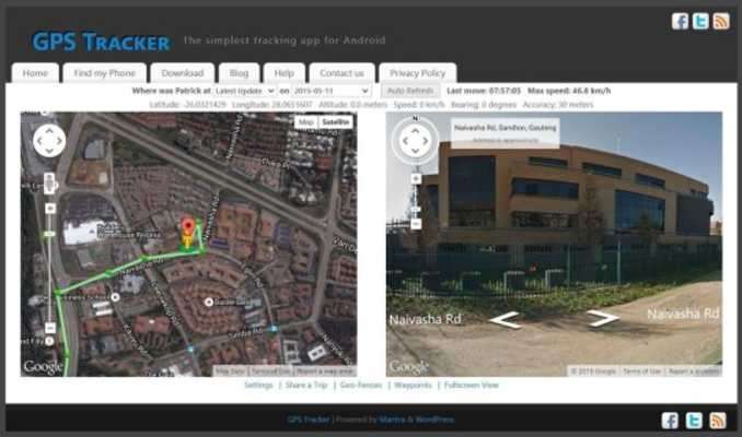 Play GPS Tracker for Android 