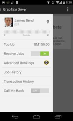 Play GrabTaxi Driver V4 