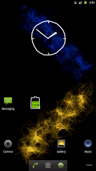 Play APK Graffiti Analog Clock FREE  and enjoy Graffiti Analog Clock FREE with UptoPlay net.moemoe.tomorrow.GraffitiAnalogClock 