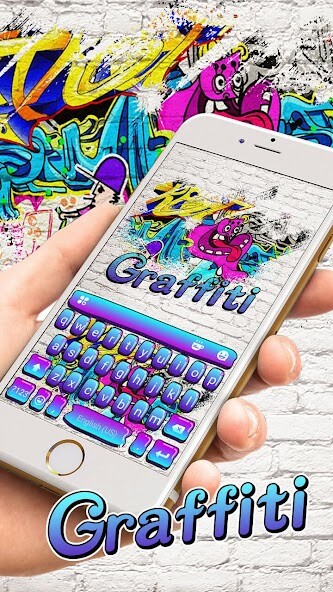 Play APK Graffiti Swag Keyboard Theme  and enjoy Graffiti Swag Keyboard Theme with UptoPlay com.ikeyboard.theme.graffiti_swag