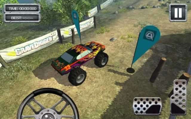 Play GraveDigger 4x4 Hill Climb 3D 
