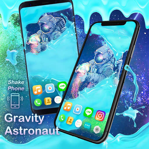 Play APK Gravity Astronaut Live Wallpaper Magic Touch 3D  and enjoy Gravity Astronaut Live Wallpaper Magic Touch 3D using ApkOnl