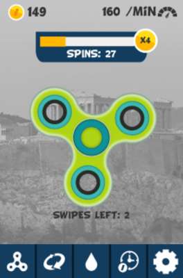 Play Greek Fidget Spinner 
