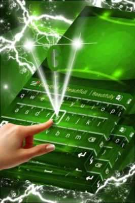 Play Green Keyboard Latest Theme 