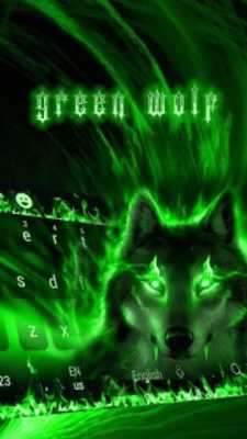 Play Green Wolf Moon Animal Keyboard 