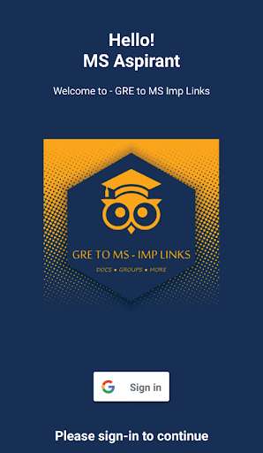 Play APK GRE to MS - Imp Links  and enjoy GRE to MS - Imp Links with UptoPlay spoonmoon.com.msimplinksv21