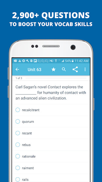 Play APK GRE Vocabulary Flashcards Prep  and enjoy GRE Vocabulary Flashcards Prep with UptoPlay com.gwhizmobile.barrons_essential_gre