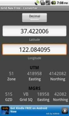Play Grid Nav Free MGRS Utility 