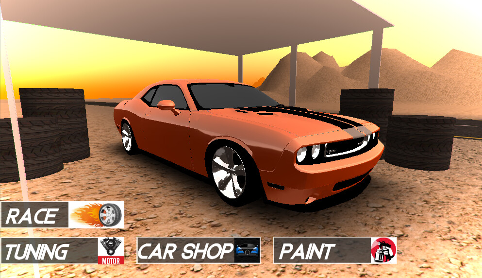 Play APK GTi Drag Racing  and enjoy GTi Drag Racing with UptoPlay com.AUTORUS.GTiDragDesert