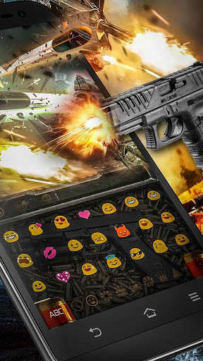 Play APK Gun and bullet Keyboard Theme  and enjoy Gun and bullet Keyboard Theme with UptoPlay keyboard.theme.k820001458
