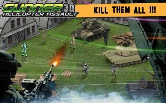 Play Gunner Helicopter Assault 3D 