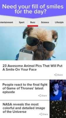 Play Gunosy：The world in your hands 