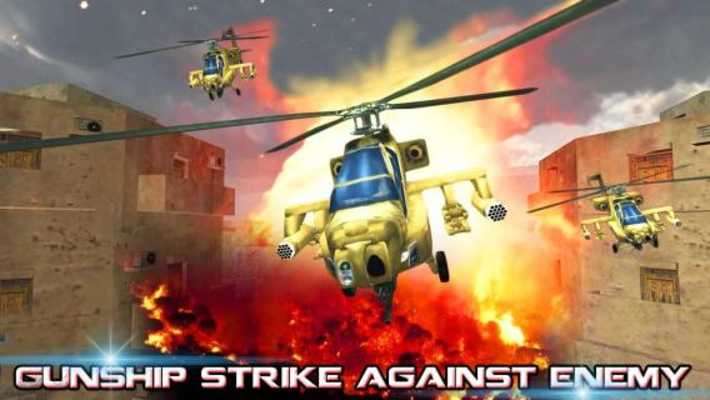 Play Gunship Battle Strike: Helicopter Air War Mission 