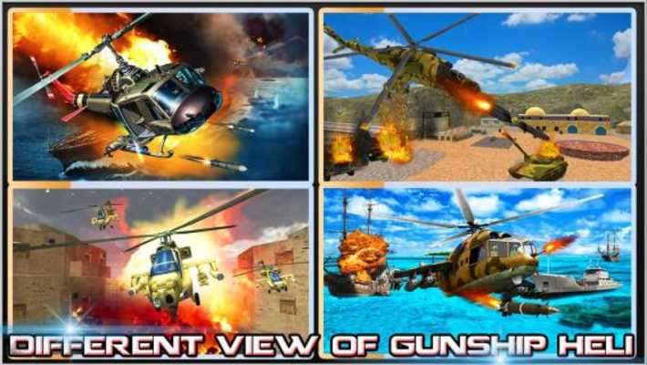 Play Gunship Battle Strike: Helicopter Air War Mission 