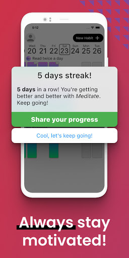 Play Habit Challenge - Build New Habits & Change Life  and enjoy Habit Challenge - Build New Habits & Change Life with UptoPlay