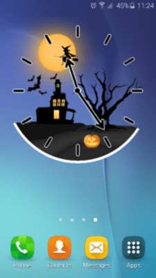 Play Halloween Analog Clocks 
