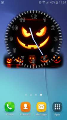 Play Halloween Analog Clocks 