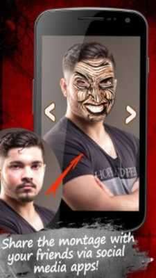 Play Halloween Mask Photo Editor Montage Maker 