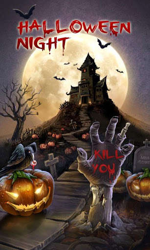Play APK Halloween Night GO Theme  and enjoy Halloween Night GO Theme with UptoPlay com.gau.go.launcherex