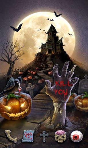 Play APK Halloween Night GO Theme  and enjoy Halloween Night GO Theme with UptoPlay com.gau.go.launcherex