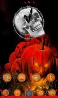 Play Halloween Style Clock Play Halloween Style Clock