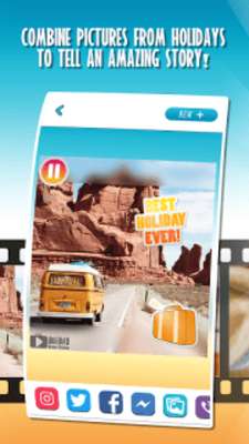 Play Happy Holidays Video Maker 