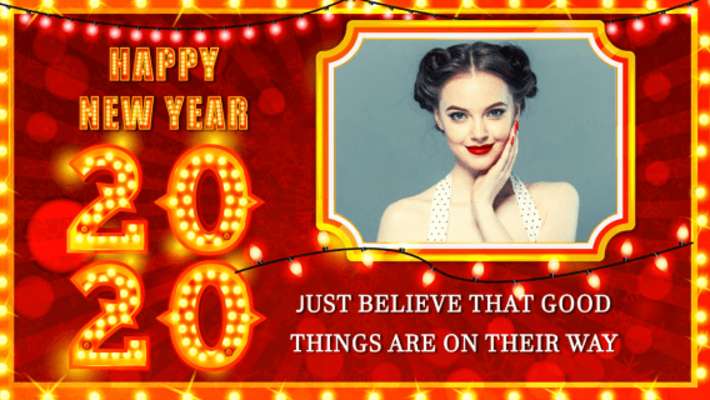Play Happy New Year Photo Frame 2020 photo editor 