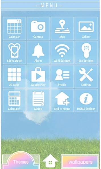 Play APK HAPPY RAINBOW Wallpaper Theme  and enjoy HAPPY RAINBOW Wallpaper Theme with UptoPlay jp.co.a_tm.android.plus_happy_rainbow