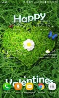 Play Happy Valentines LWP 