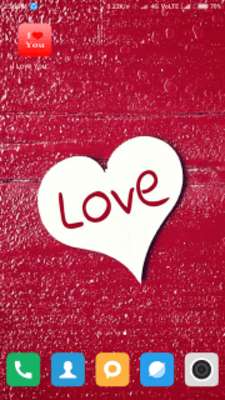 Play HD I love you wallpaper 