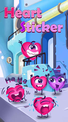 Play APK Heart Emoji Sticker  and enjoy Heart Emoji Sticker with UptoPlay com.simejikeyboard