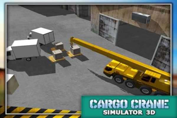 Play Heavy Cargo Crane Simulator 3D 