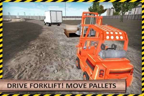 Play Heavy Forklift Drive Challenge Play Heavy Forklift Drive Challenge