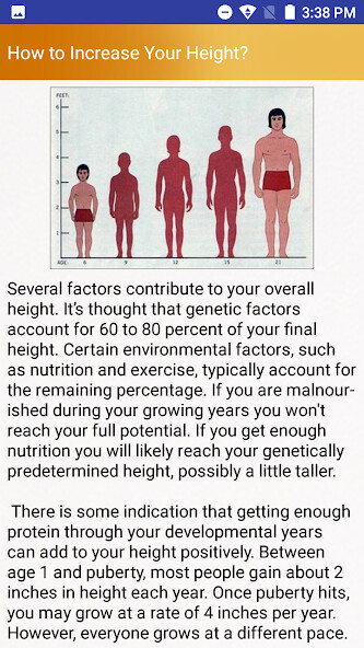 Play APK Height Increase Diet Tips and Remedies Help  and enjoy Height Increase Diet Tips and Remedies Help with UptoPlay com.OneLife2Care.HeightIncreaseHelp