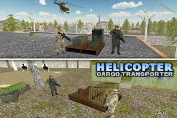 Play Helicopter Cargo Transporter 