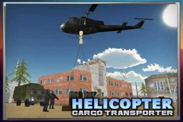 Play Helicopter Cargo Transporter 