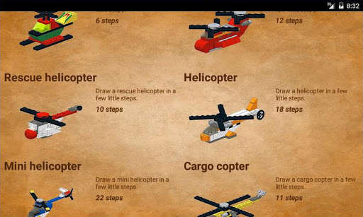 Play APK Helicopters in Bricks  and enjoy Helicopters in Bricks with UptoPlay com.buildingexamples.mega.legot.blocks.helicopters
